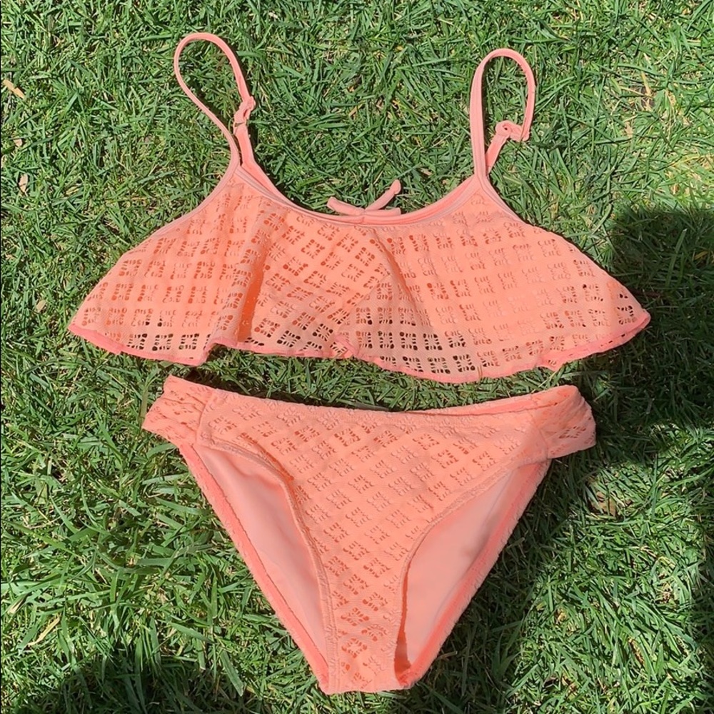 Roxy girls bathing suit size 12